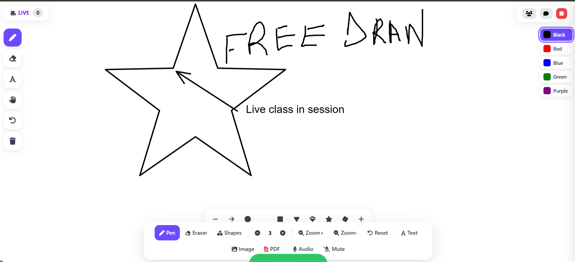 Live class